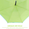  Reverse Folding Self-Standing Windproof Umbrella, Double-Layer Lightweight Travel Umbrella for Men & Women