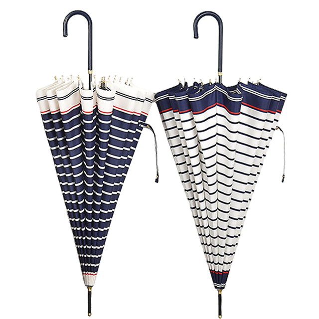 Wind-Resistant Straight Umbrella Windproof Umbrella 55CM