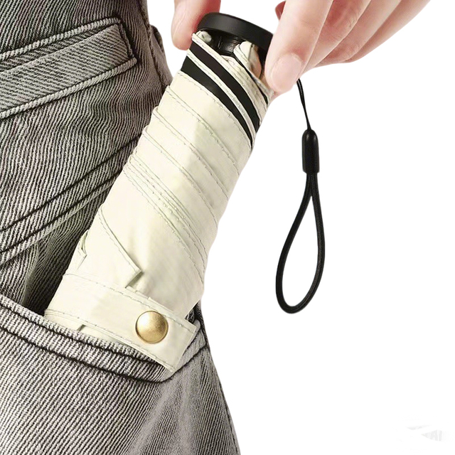 Carbon Folding Umbrella - for Both Sun And Rain