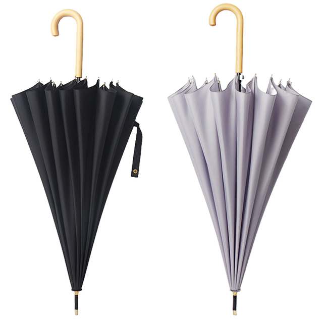 Super Water Repellent Straight Umbrella Strong Windproof Umbrella