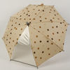 Korean Vintage Plaid Toddler Umbrella - Aesthetic Rain Gear for Photoshoots & Safe Use