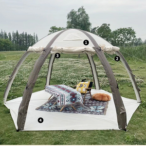 Angler Inflatable Tent, Outdoor Thickened Double-Layer Sun & Rain Protection, 3-in-1 Portable Instant Setup Canopy Camping Shelter