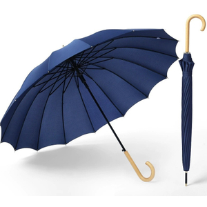 Super Water Repellent Straight Umbrella Strong Windproof Umbrella