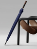 Windproof Golf Umbrella with Wooden Handle Auto-Open