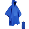  Adult Hooded Long Waterproof Plastic Raincoat Poncho for Bikers Safety Clothing for Motorcycles Riders