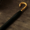 Bamboo Handle Umbrella Super Water-repellent Long Umbrella 70CM