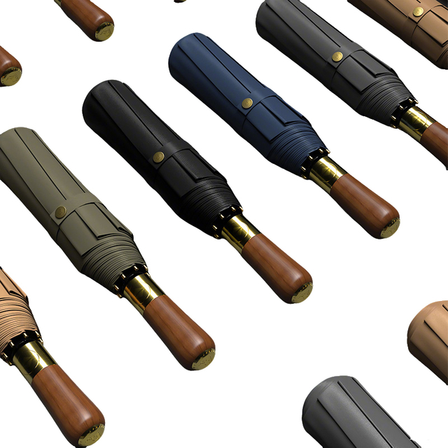 Super Water Repellent Automatic Folding Umbrella 57CM