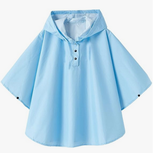 Kids Raincoat - Waterproof Lightweight Poncho Long Lasting Eco-friendly Material