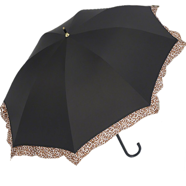 Long Umbrella - Lace Edging for Both sun and Rain