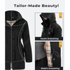 Waterproof Rain Jacket - Ultra-Lightweight & Breathable Windproof Coat for Women