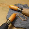Elegant Classic Umbrella with Wooden Handle Automatic