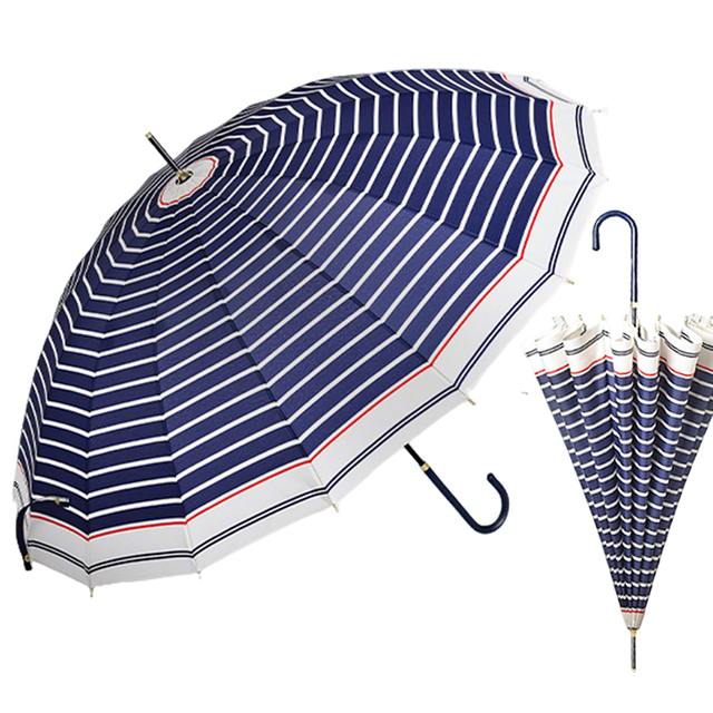 Wind-Resistant Straight Umbrella Windproof Umbrella 55CM