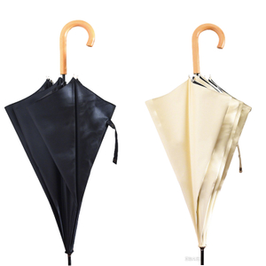 Wood Handle Stick Umbrella 