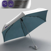 Auto Titanium Silver Sun Umbrella with Nano-TiO₂ Mirror Coating - UV & Heatstroke Protection