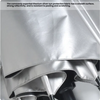 Titanium Silver PU Coated Windproof Golf Umbrella - 62