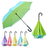  Reverse Folding Self-Standing Windproof Umbrella, Double-Layer Lightweight Travel Umbrella for Men & Women