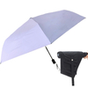 Shape Memory Folding Umbrella Holds in 3 Seconds UPF50+ 100% Blackout 100% Light Blocking