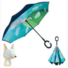 Hands-Free Kids Reverse Umbrella for All-Weather UV 50+ & Rain Protection
