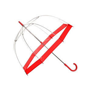 Clear Umbrella Unbreakable Transparent Umbrellas for Wedding Photos (Windproof)