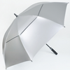 Titanium Silver PU Coated Windproof Golf Umbrella - 62