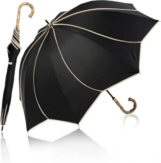 Long Umbrella for Both Sun and Rain Straight Umbrella