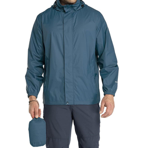 Waterproof Rain Jacket - Ultra-Lightweight & Breathable Windproof Coat for Men